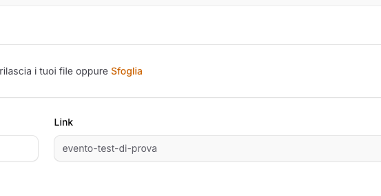 immagine Evento test di prova